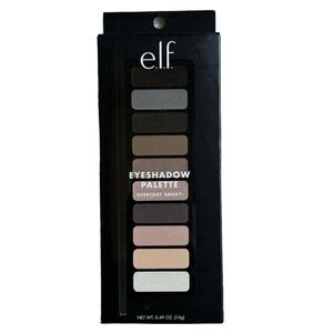 ELF Everyday Smoky Eyeshadow Palette NIB - 10 colors